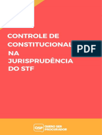 E-book. Jurisprudências de Controle de Constitucionalidade.