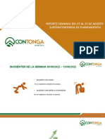 REPORTE SEMANAL 07 Al 13 Agosto Planemiento