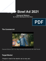 Super Bowl Ad Presentation Template 1