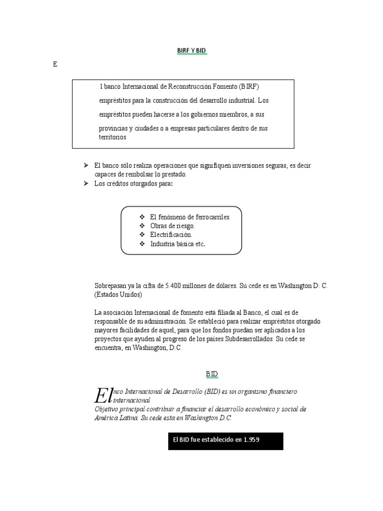 Birf y Bid | PDF