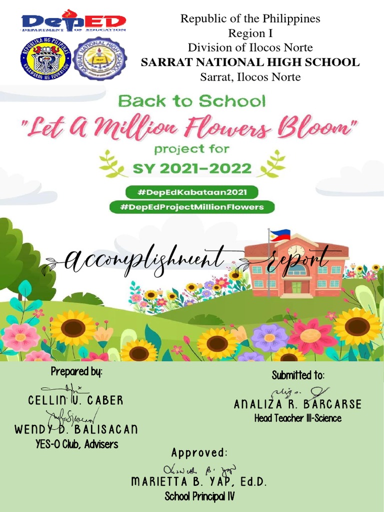 Let A Million Flowers Bloom PDF Flowers Learning