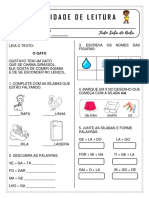 ATIVIDADE GA GE GI GO GU - TUDO SALA DE AULA