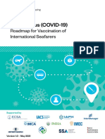 Coronavirus (COVID-19) : Roadmap For Vaccination of International Seafarers