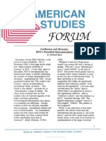 American Studies Forum: Winter 1992