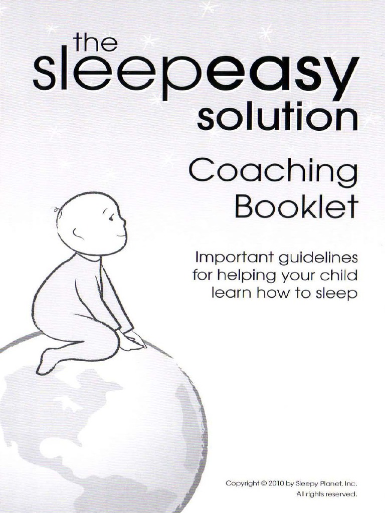 The Sleepeasy Solution Coaching Book | PDF | Sleep | Determinants Of Health