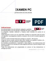 Instrucciones Examen PC
