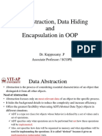 Abstraction Data Hiding Encapsulation in OOP