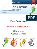 Genius Report - Blaze