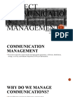 Project Communciation Management