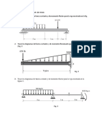 Diagramas DFC y DMF vigas cargas distribuidas y concentradas