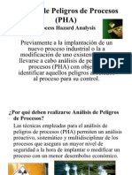 Análisis de Peligros de Procesos (PHA)