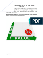 Manual de Auditoría de Valor Por Dinero