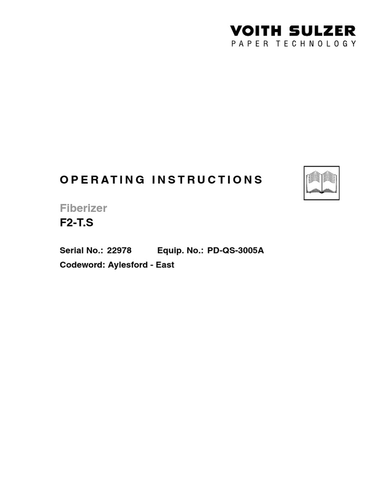 Fiberizer F2 | PDF | Belt (Mechanical) | Valve