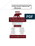 Aff - Human Germline Genetic Engineering - MSDI 2022