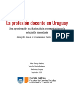 La Profesión Docente en Uruguay - Rodrigo Martínez