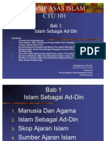 Bab1 Islam Sebagai Ad Din