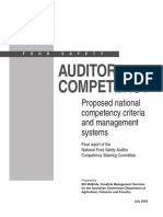 Auditor Competency