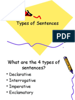 Types of Sentence Grades4-5