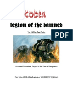 Codex: Legion of the Damned - Accursed Crusaders