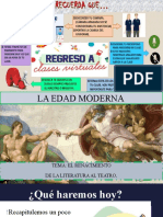 La Edad Moderna Teatro y Lietaratura