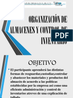 Organizacion de Alm. y Cont. de Inventarios