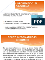 Delito Informatico en Grooming Auditoria de Sistema