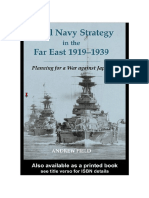 Royal Navy Strategy in The Far East 1919-1939
