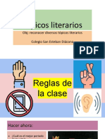 tópicos literarios