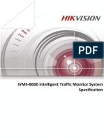 Software - iVMS-8600 Intellig Traffic Monitor System Spec V1.2