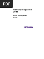 Firewall Config Guide