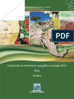 Información geográfica de Elota, Sinaloa