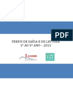 Perfis de Saída e Leitura - 2021