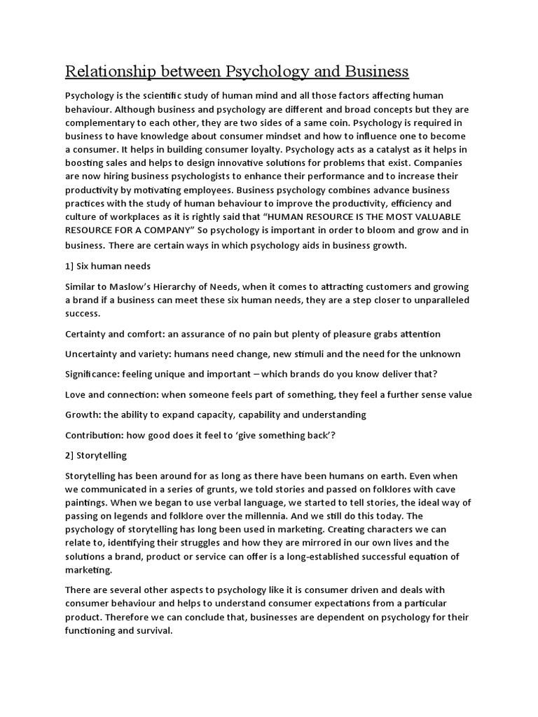 Relationship Between Psychology And Politics
