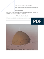 El Gradiente de Una Función de Dos Variables