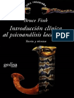 Fink - Introducción Clínica Al Psicoanálisis Lacaniano
