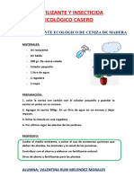 Fertilizante y Insecticida Ecológico Casero