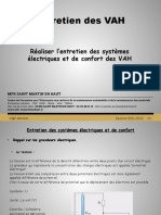 1 Réaliser L'entretien Des Systèmes Électriques Et de Confort Des VAH