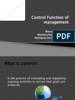 Control Function of Management