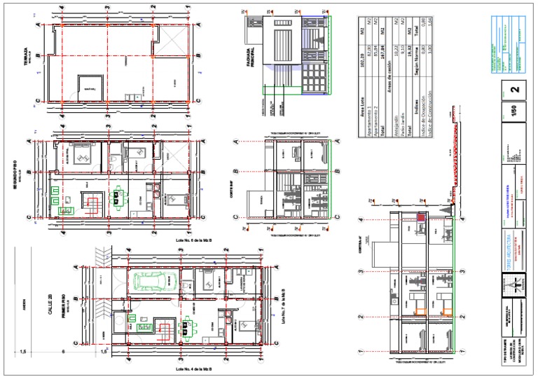 Planos Arquitectónicos de Edificios | PDF
