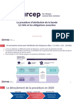 Procedure Attribution Bande 3 5GHz Obligations