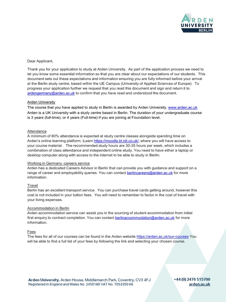 Acceptance Letter Undergraduate February 2022 PDF Undergraduate