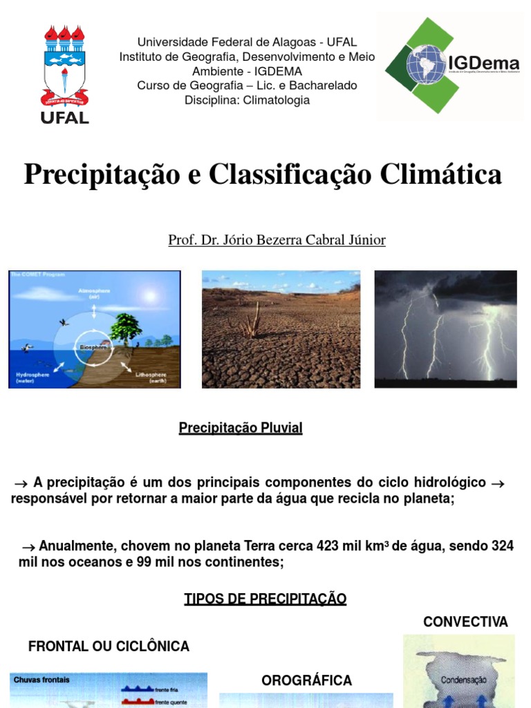Classificação Climática e Precipitação | PDF | Clima | Nuvem