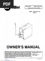 Millermatic 200 User Manual