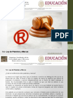 1.4. - Ley de Patentes y Marcas