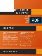 Seguridad y Salud en El Trabajo