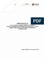 Inpi Protocolo Consulta Reforma Constitucional Derechos Pueblos Indigenas