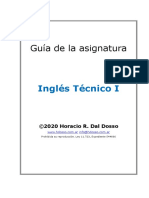 Guía Inglés Técnico I