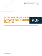 PO07249 Low Voltage Testing Manual