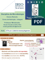 Aula 25 - DTA Por Listeria Monocytogenes