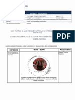 Criterios Texto - Guion Responsables: Los Recursos Paralingüísticos Y de Persuasión Utilizados Por Los Emprendedores